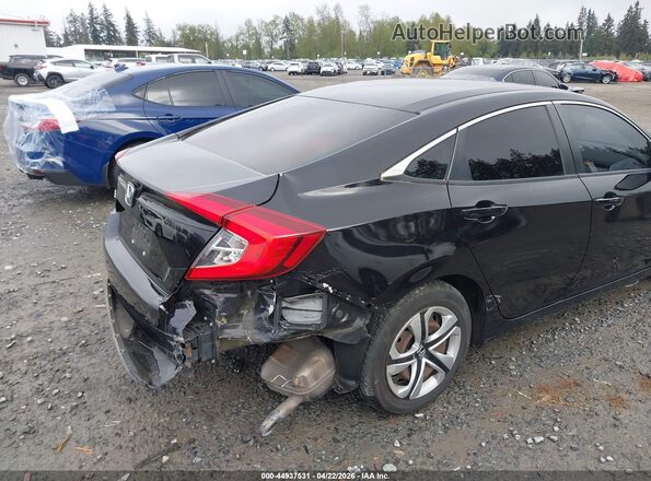 2HGFC2F50GH527043 2016 HONDA CIVIC Black Front view