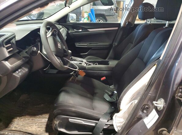2HGFC2F51MH007185 2021 HONDA CIVIC Угольный Вид салона спереди