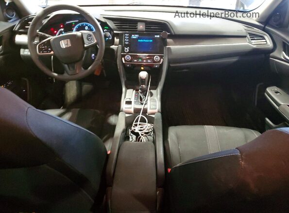 2HGFC2F51MH007185 2021 HONDA CIVIC Угольный Вид панели приборов