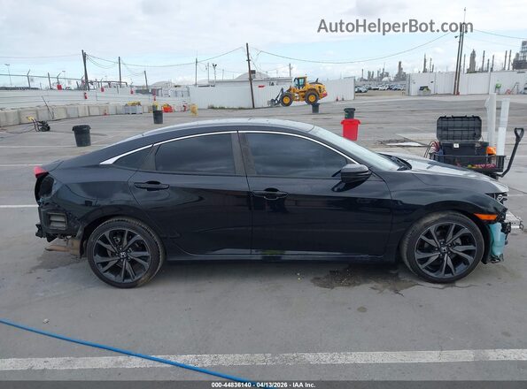 2HGFC2F53JH513452 2018 HONDA CIVIC Черный Панорамный вид салона 360°