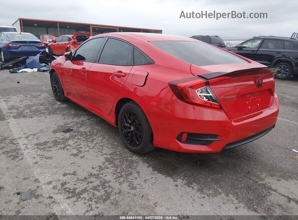 2HGFC2F54HH554537 2017 HONDA CIVIC Red 