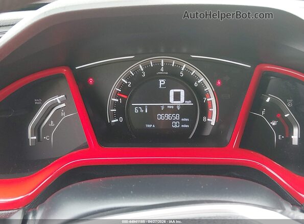 2HGFC2F54HH554537 2017 HONDA CIVIC Red 