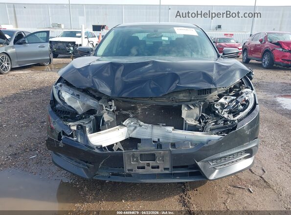 2HGFC2F57HH524366 2017 HONDA CIVIC Black Սալոնի հետևի տեսք