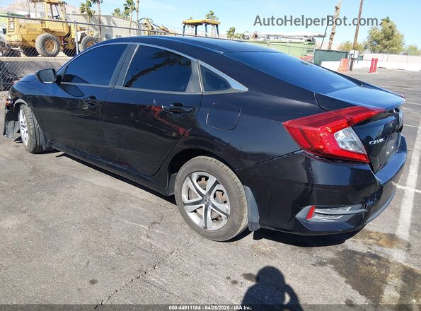 2HGFC2F58GH562641 2016 HONDA CIVIC Black Հետևի ձախ