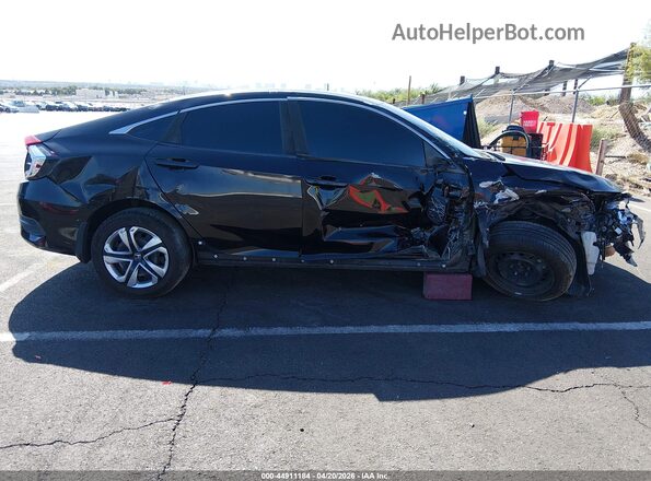 2HGFC2F58GH562641 2016 HONDA CIVIC Black Սալոնի հետևի տեսք