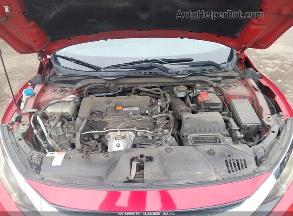 2HGFC2F5XGH554752 2016 HONDA CIVIC Red Հետևի տեսք