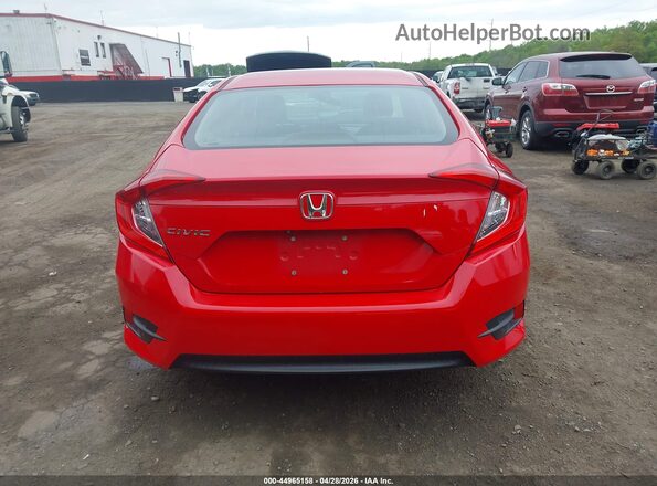 2HGFC2F5XGH554752 2016 HONDA CIVIC Red 