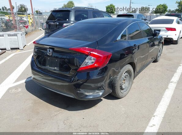2HGFC2F5XHH574419 2017 HONDA CIVIC Black Tył prawy