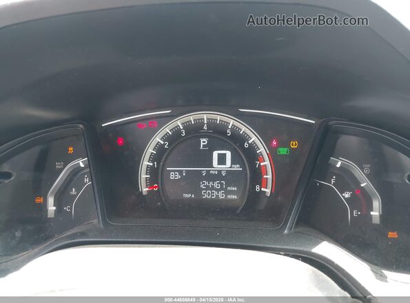 2HGFC2F5XHH574419 2017 HONDA CIVIC Black Widok tylnych siedzeń
