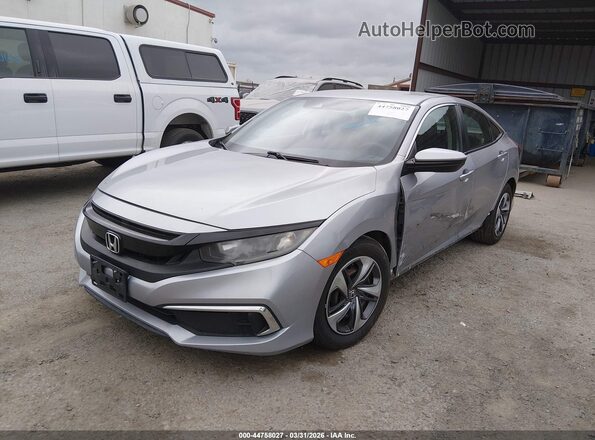 2HGFC2F60KH529120 2019 HONDA CIVIC Серебряный 