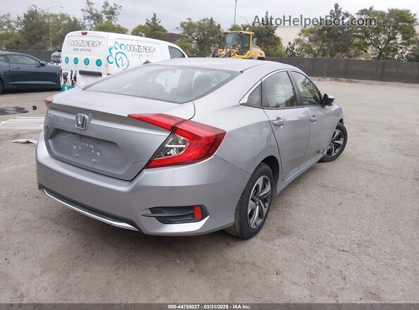 2HGFC2F60KH529120 2019 HONDA CIVIC Серебряный 