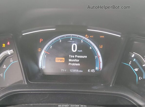 2HGFC2F60KH529120 2019 HONDA CIVIC Серебряный 