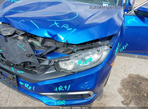 2HGFC2F60KH561906 2019 HONDA CIVIC Blue Դիմացի տեսք