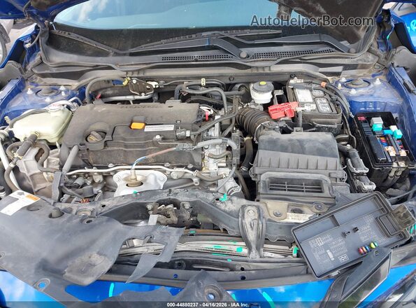 2HGFC2F60KH561906 2019 HONDA CIVIC Blue Հետևի տեսք