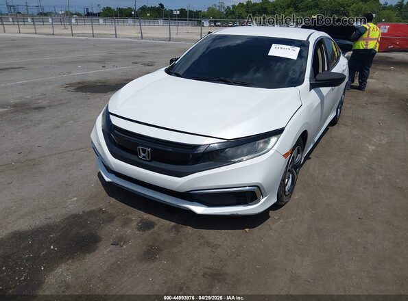 2HGFC2F60KH597790 2019 HONDA CIVIC White Передня ліва чверть