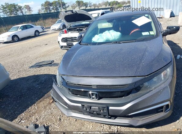 2HGFC2F60LH525134 2020 HONDA CIVIC Gray Widok zestawu wskaźników