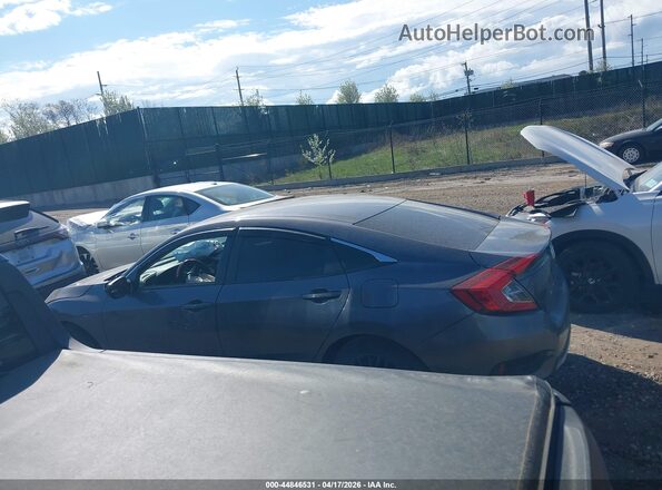 2HGFC2F60LH525134 2020 HONDA CIVIC Gray Widok wnętrza 360 stopni