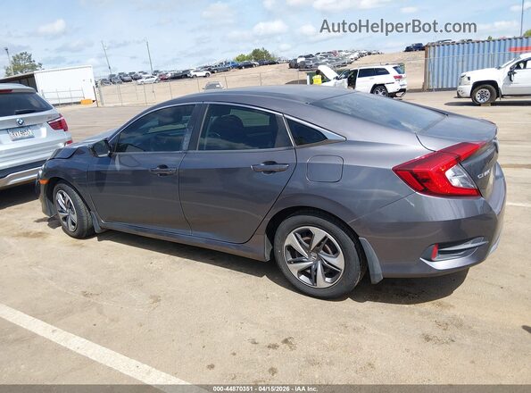 2HGFC2F61LH501909 2020 HONDA CIVIC Gray 
