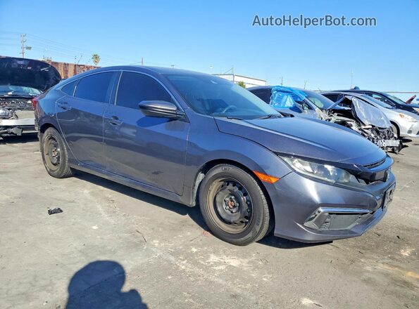2HGFC2F61LH540080 2020 HONDA CIVIC Gray წინა მარჯვენა