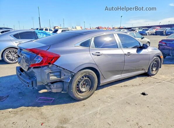 2HGFC2F61LH540080 2020 HONDA CIVIC Gray უკანა მარჯვენა