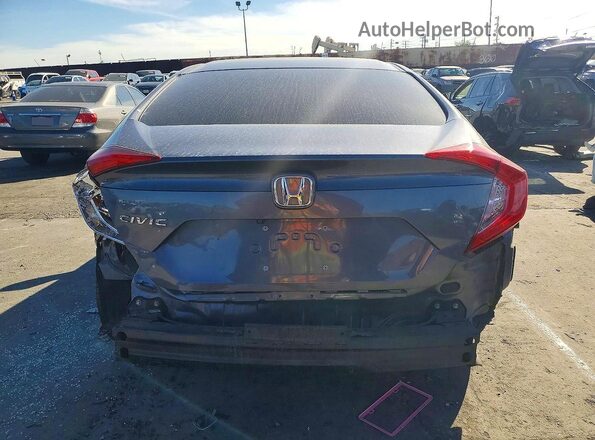 2HGFC2F61LH540080 2020 HONDA CIVIC Gray უკანა ხედი