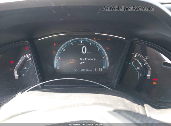 2HGFC2F61MH523989 2021 HONDA CIVIC Gray უკანა სავარძლების ხედი