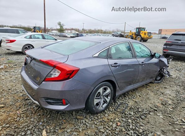 2HGFC2F61MH529095 2021 HONDA CIVIC Gray უკანა მარჯვენა