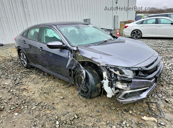 2HGFC2F61MH529095 2021 HONDA CIVIC Gray წინა მარჯვენა