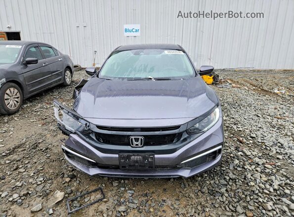 2HGFC2F61MH529095 2021 HONDA CIVIC Gray წინა ხედი