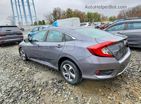 2HGFC2F61MH529095 2021 HONDA CIVIC Gray უკანა მარცხენა