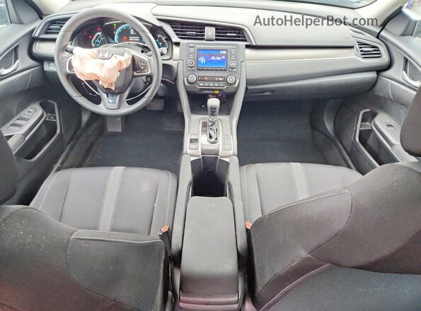 2HGFC2F61MH529095 2021 HONDA CIVIC Gray წინა პანელის ხედი