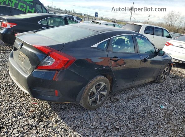 2HGFC2F61MH553641 2021 HONDA CIVIC Black Tył prawy