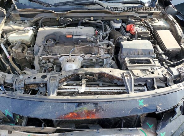 2HGFC2F61MH553641 2021 HONDA CIVIC Black Widok wnętrza z tyłu