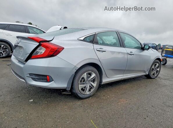 2HGFC2F62KH570168 2019 HONDA CIVIC Silver უკანა მარჯვენა