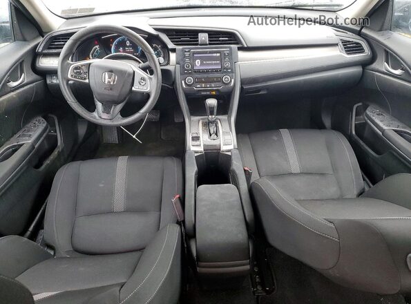 2HGFC2F62KH570168 2019 HONDA CIVIC Silver წინა პანელის ხედი