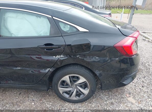 2HGFC2F62LH504172 2020 HONDA CIVIC Black წინა ხედი