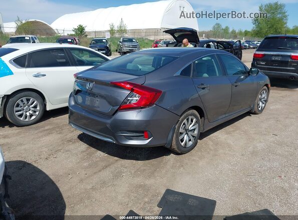 2HGFC2F62LH521831 2020 HONDA CIVIC Gray Հետևի աջ