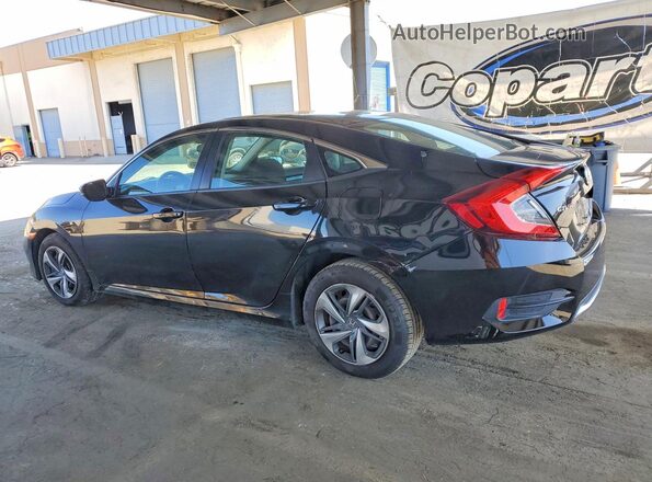 2HGFC2F62MH543460 2021 HONDA CIVIC Черный Задняя левая четверть