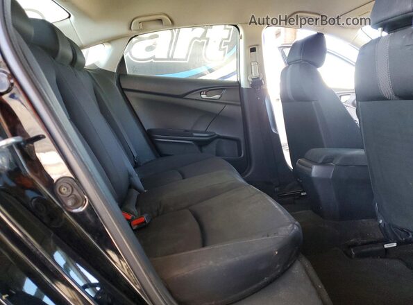 2HGFC2F62MH543460 2021 HONDA CIVIC Черный Вид задних сидений