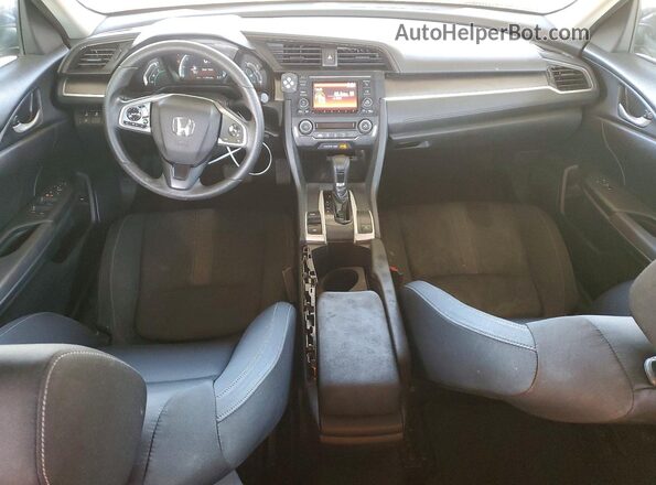 2HGFC2F62MH543460 2021 HONDA CIVIC Черный Вид панели приборов