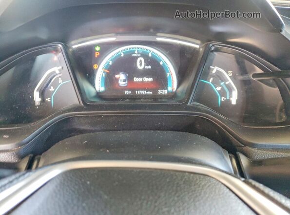2HGFC2F62MH543460 2021 HONDA CIVIC Черный Вид щитка приборов