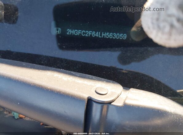 2HGFC2F64LH563059 2020 HONDA CIVIC Silver 
