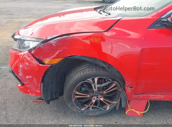2HGFC2F64LH595106 2020 HONDA CIVIC Red Widok z przodu