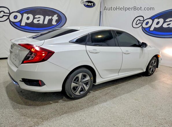 2HGFC2F65LH568271 2020 HONDA CIVIC White Задня права чверть