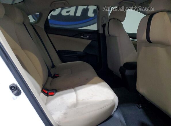 2HGFC2F65LH568271 2020 HONDA CIVIC White Вид задніх сидінь