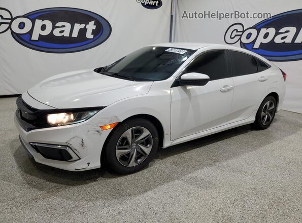 2HGFC2F65LH568271 2020 HONDA CIVIC White Панорамний вид салону 360°