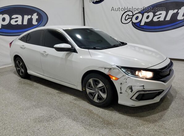 2HGFC2F65LH568271 2020 HONDA CIVIC White Вид наклейки з VIN-кодом