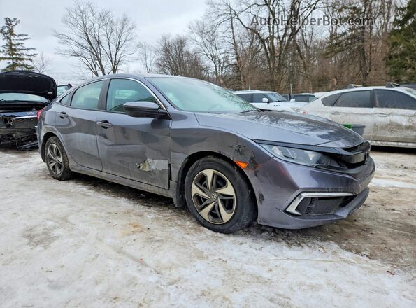 2HGFC2F65MH510906 2021 HONDA CIVIC Charcoal Front right