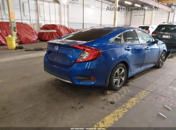 2HGFC2F65MH524644 2021 HONDA CIVIC Blue Rear right