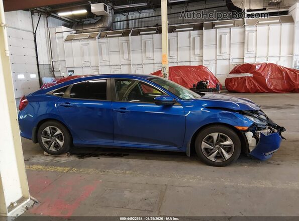 2HGFC2F65MH524644 2021 HONDA CIVIC Blue Rear interior view